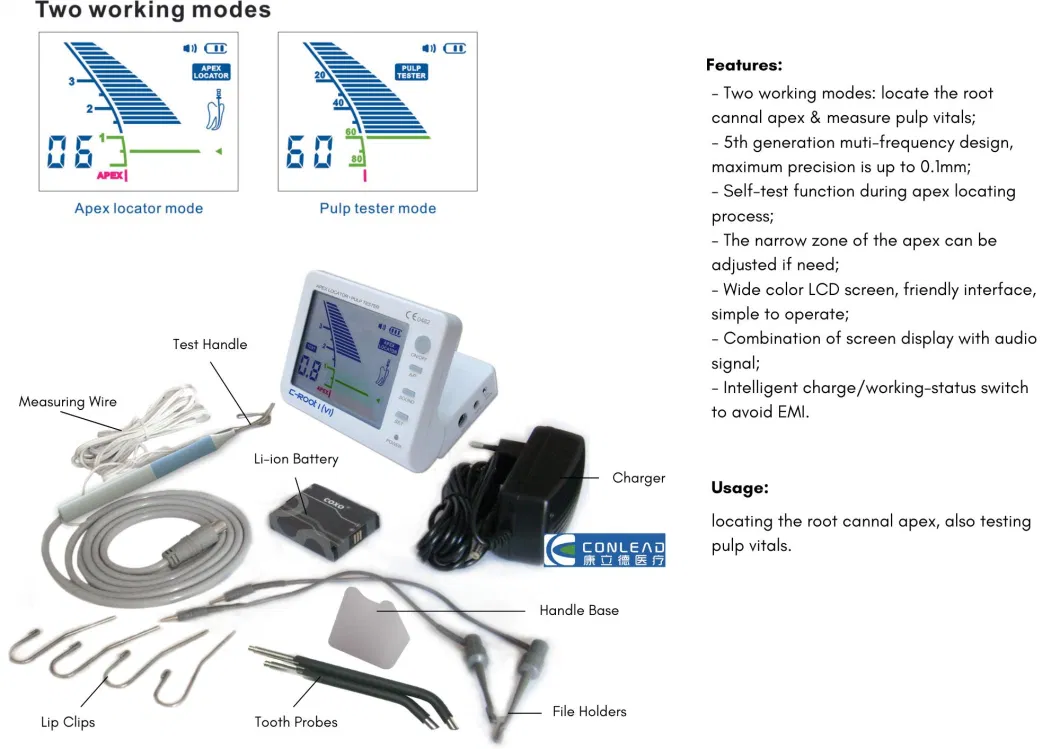 Root Canal Treatment Endo Motor Dental Apex Locator